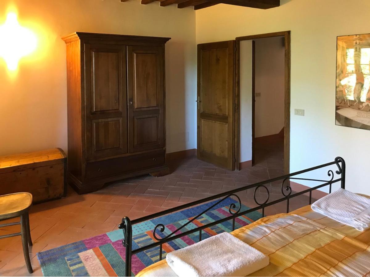 Villa Casanova Di Ricavo Gaiole in Chianti Exterior foto