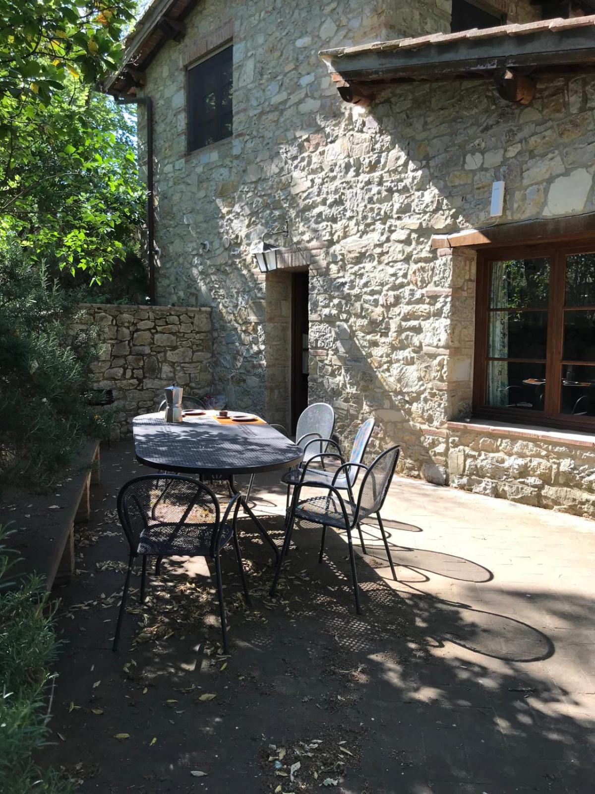 Villa Casanova Di Ricavo Gaiole in Chianti Exterior foto