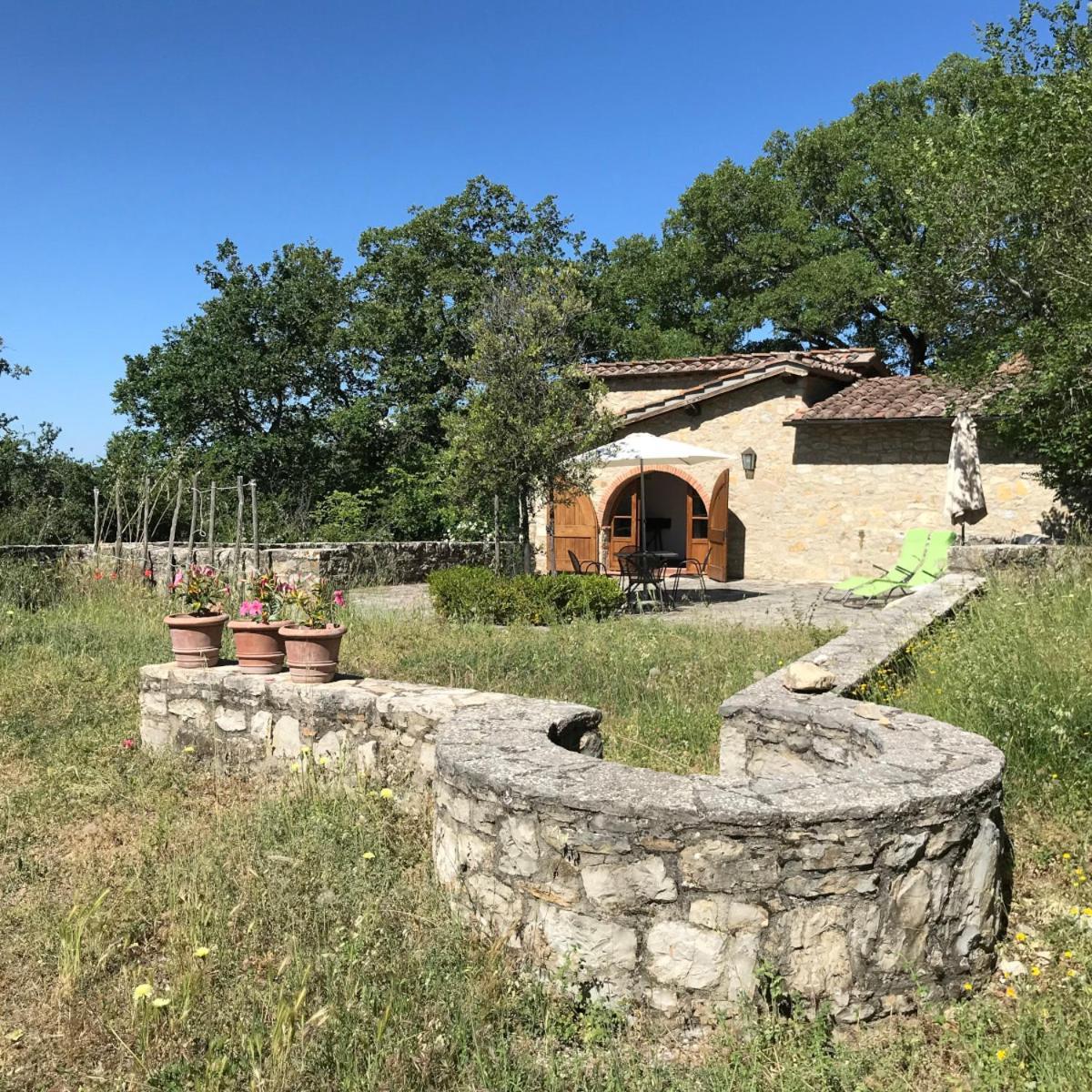 Villa Casanova Di Ricavo Gaiole in Chianti Exterior foto